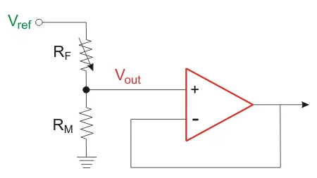 電阻式電壓傳感器電路圖