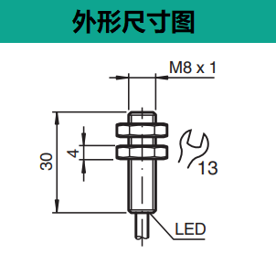 電感式傳感器 NBB2-8GM30-E2(圖3) 電感式傳感器 NBB2-8GM30-E2(圖3)