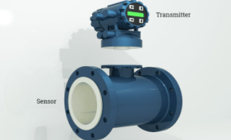電磁流量計傳感器如何工作，電磁流量計傳感器不同部件的作用？(圖2)