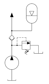 單向閥在液壓系統中的重要性，單向閥閥門在系統內有四個用途！(圖2)