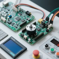 直流電機編碼器和單片機緊密配合完成智能控制與調節