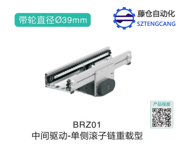 單側滾子鏈重載型中間驅動鏈板輸送機BRZ01