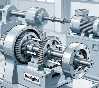 bonfiglioli減速機的傳動比是多少？能否提供齒輪組合